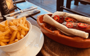 Als Vorspeise Chorizo flambiert ?